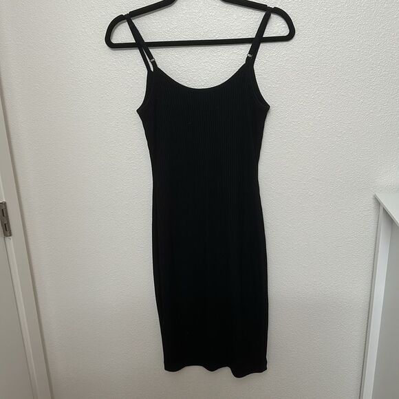 Guess Black Spaghetti Strap Dress - Picture 3 of 5